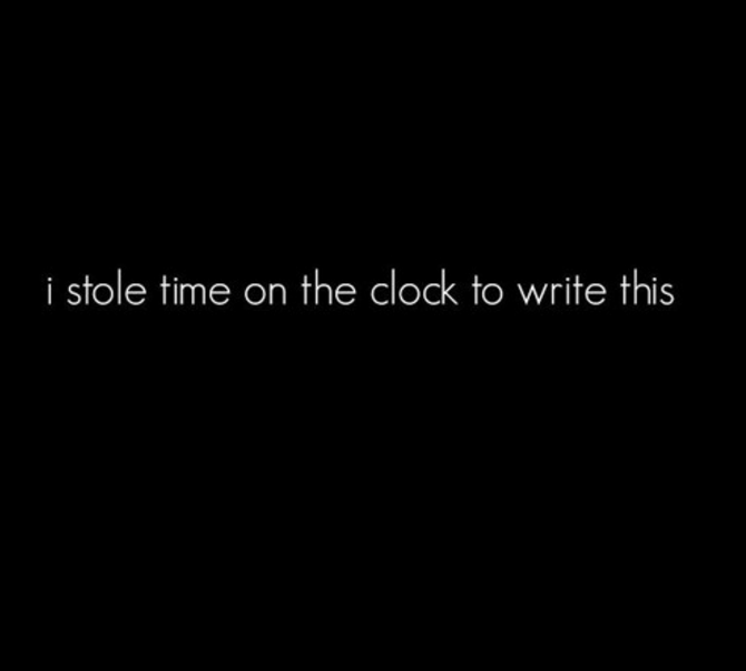 Listen Now: I Stole Time on the Clock to Write This” by Time